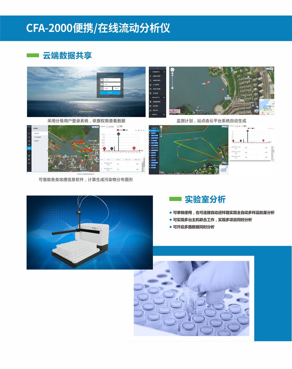 CFA-2000便携式连续流动分析仪