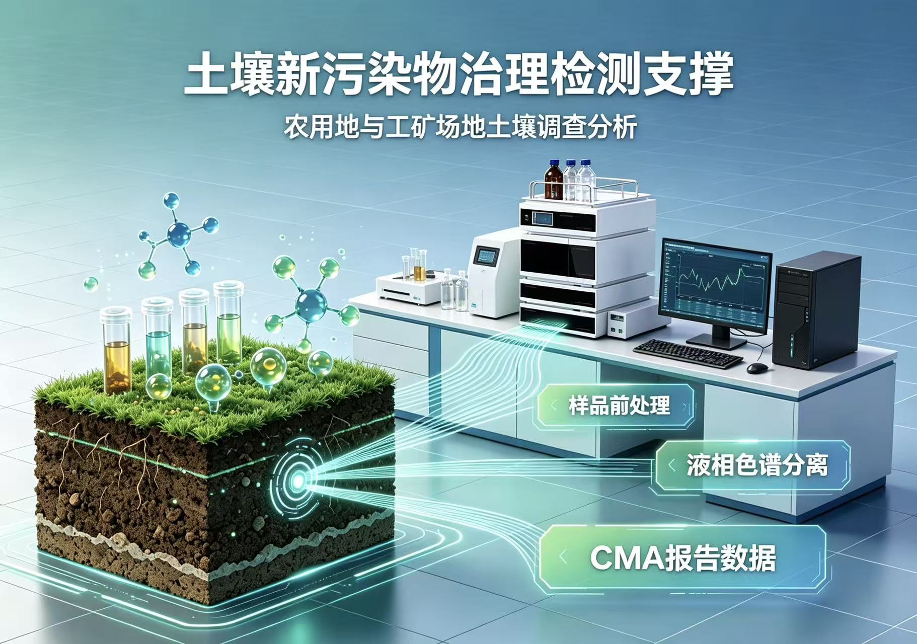 土壤调查项目增多，什么样的液相适配复杂土壤前处理样品？