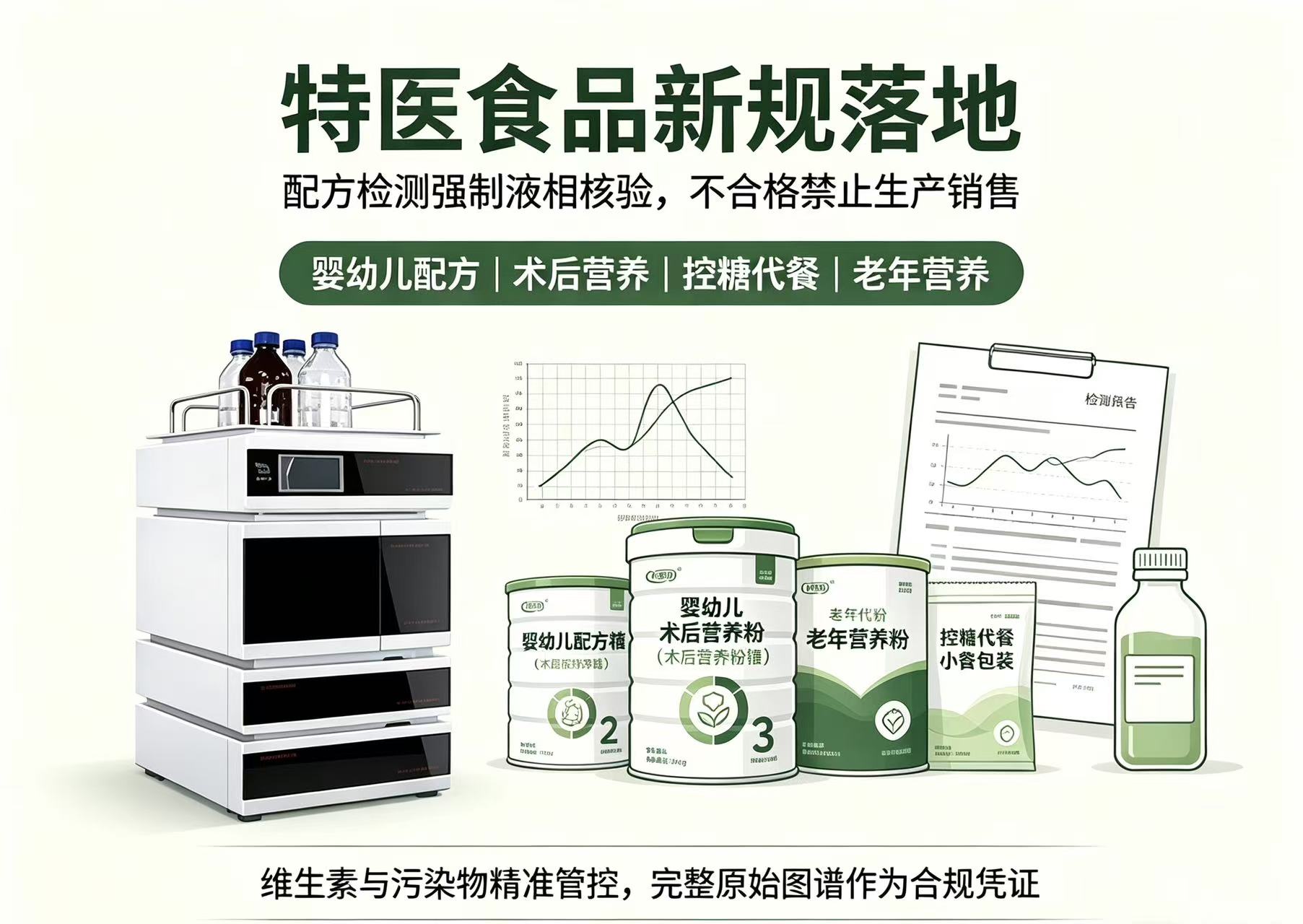 婴幼儿、术后营养食品严查,AT-3000-14 精准管控维生素与污染物