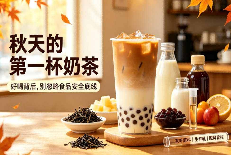 全网追捧秋天第一杯奶茶！好喝之外，你喝的奶茶真的安全吗？