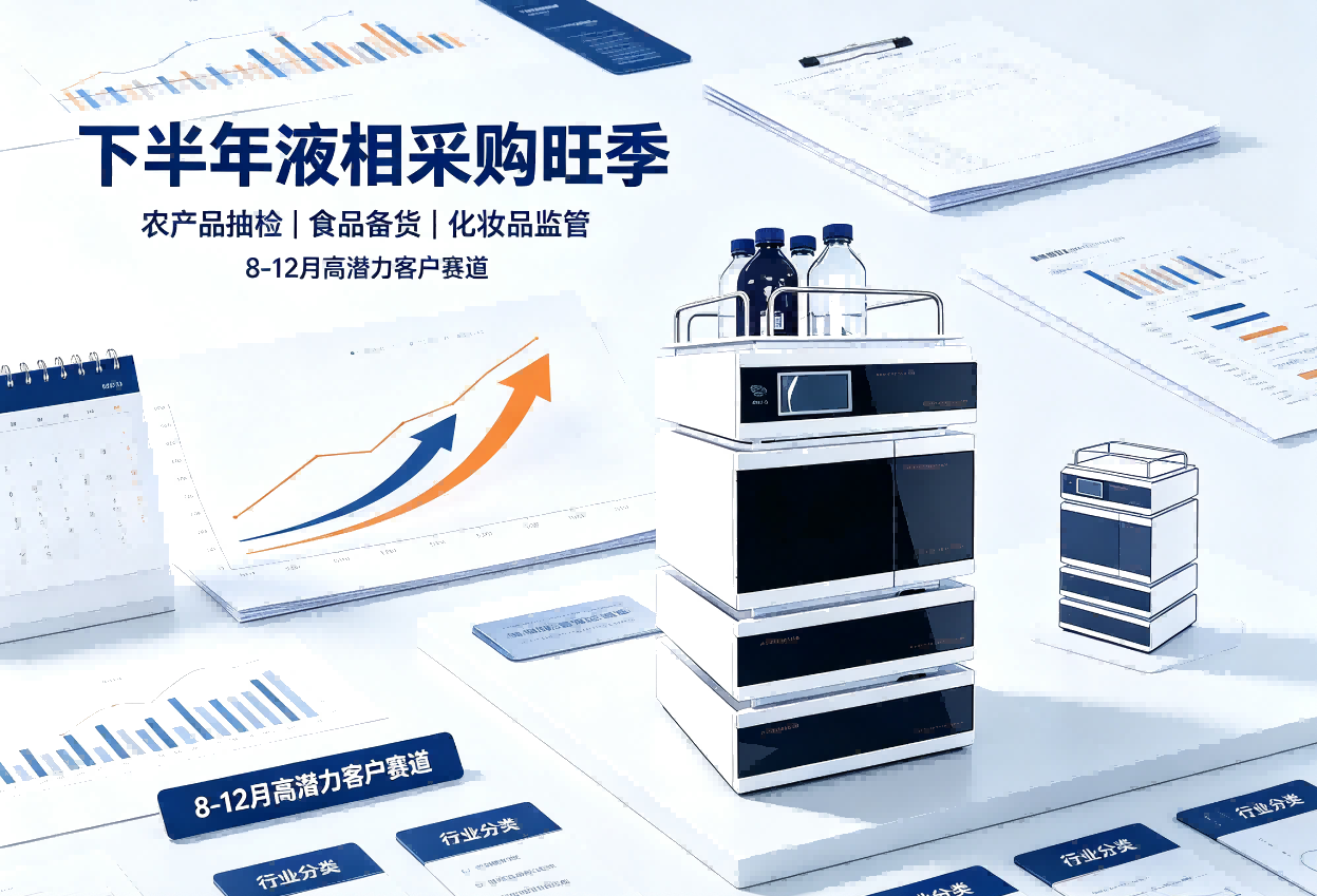 下半年液相色谱，重点去哪里找客户？